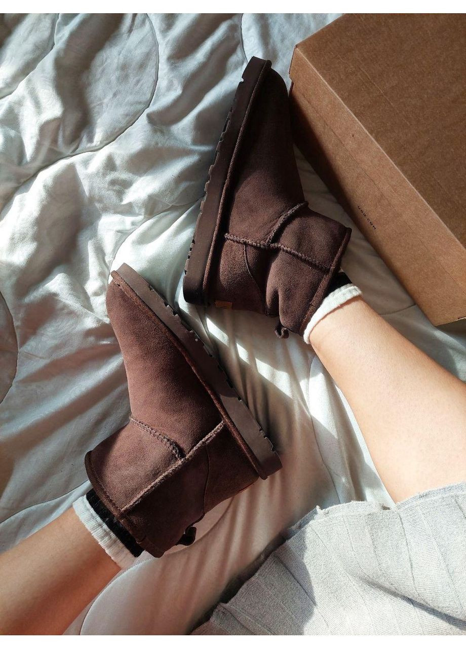 Коричневые угги мужские UGG
