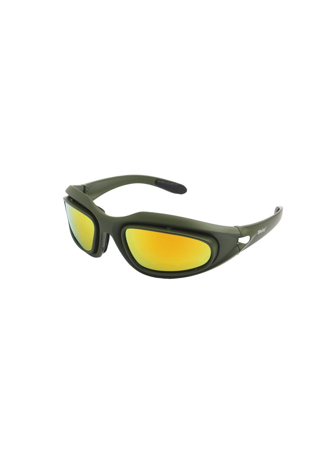 Армейские защитные тактические очки с поляризацией c5 масло + 4 комплекта линз Daisy (280826704)
