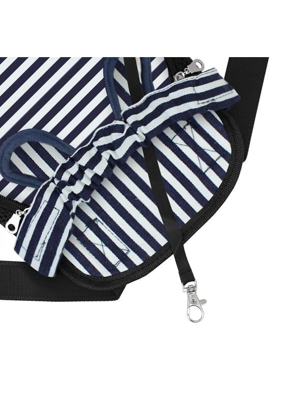 Рюкзак-кенгуру для животных DT834 Strip L переноска котам собакам 5шт Lesko (356500118)