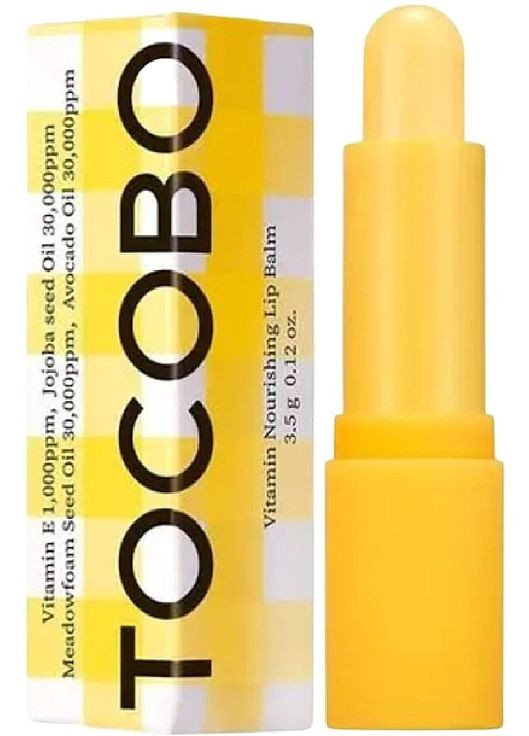 Питательный бальзам для губ Vitamin Nourishing Lip Balm 3.5g (1183673-120080) TOCOBO (368648367)