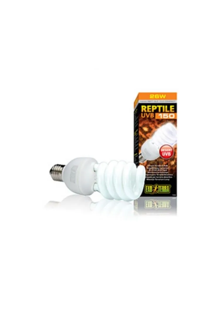 Лампа Hagen Repti Glo 10.0, 26 W, UVB150 Е27 для пустельних рептилій Exo Terra (292259647)