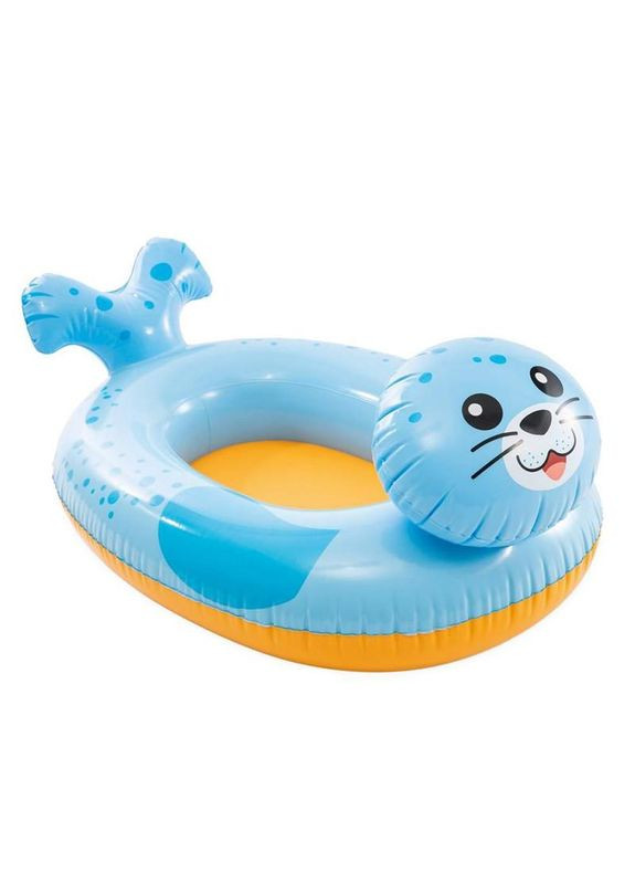 Детский круг-плотик "Морской котик" 59380D, размер 100 х 97 см No Brand (339776278)