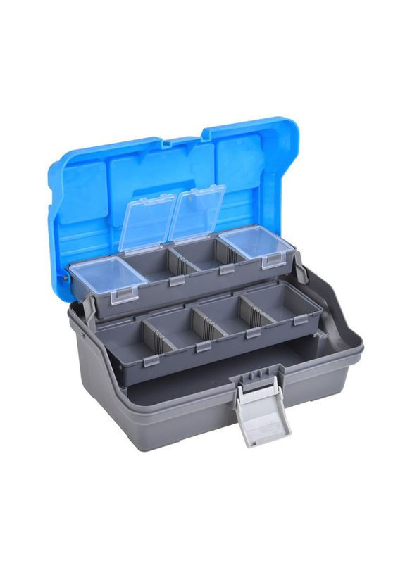Ящик для рибальських снастей 27878 Blue 32*19*14.5 см рибальський 15 шт. Leo (352012148)