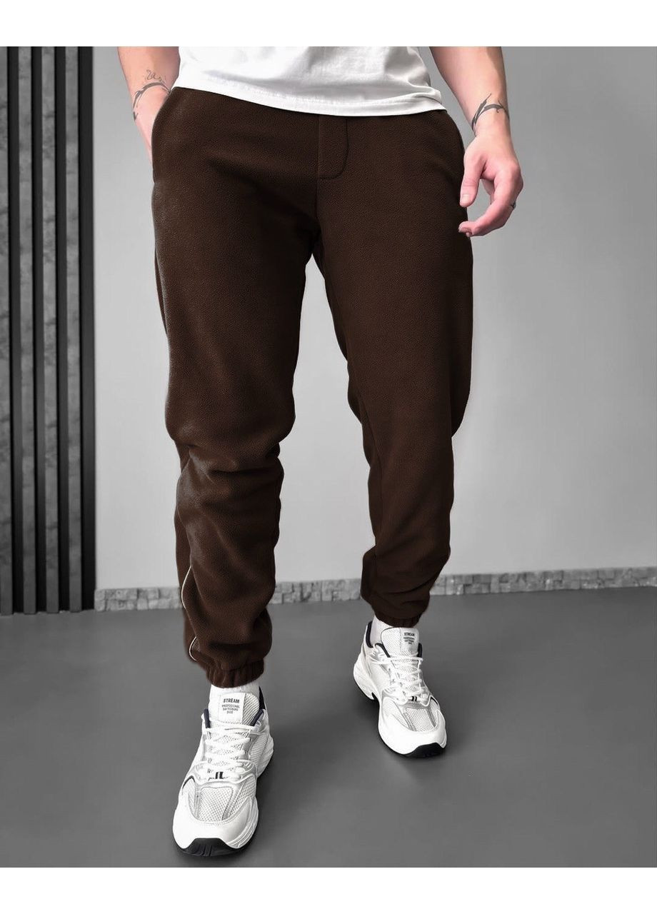 Чоловічі спортивні штани зі флісу FINO Mode (370678557)