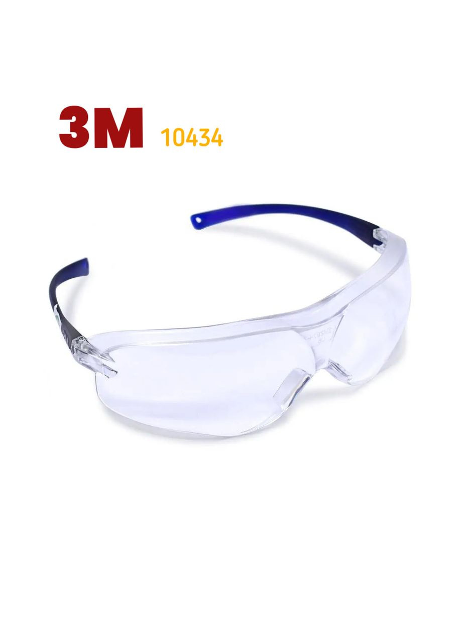 Очки защитные рабочие поликарбонатные 10434 3М (329446720)