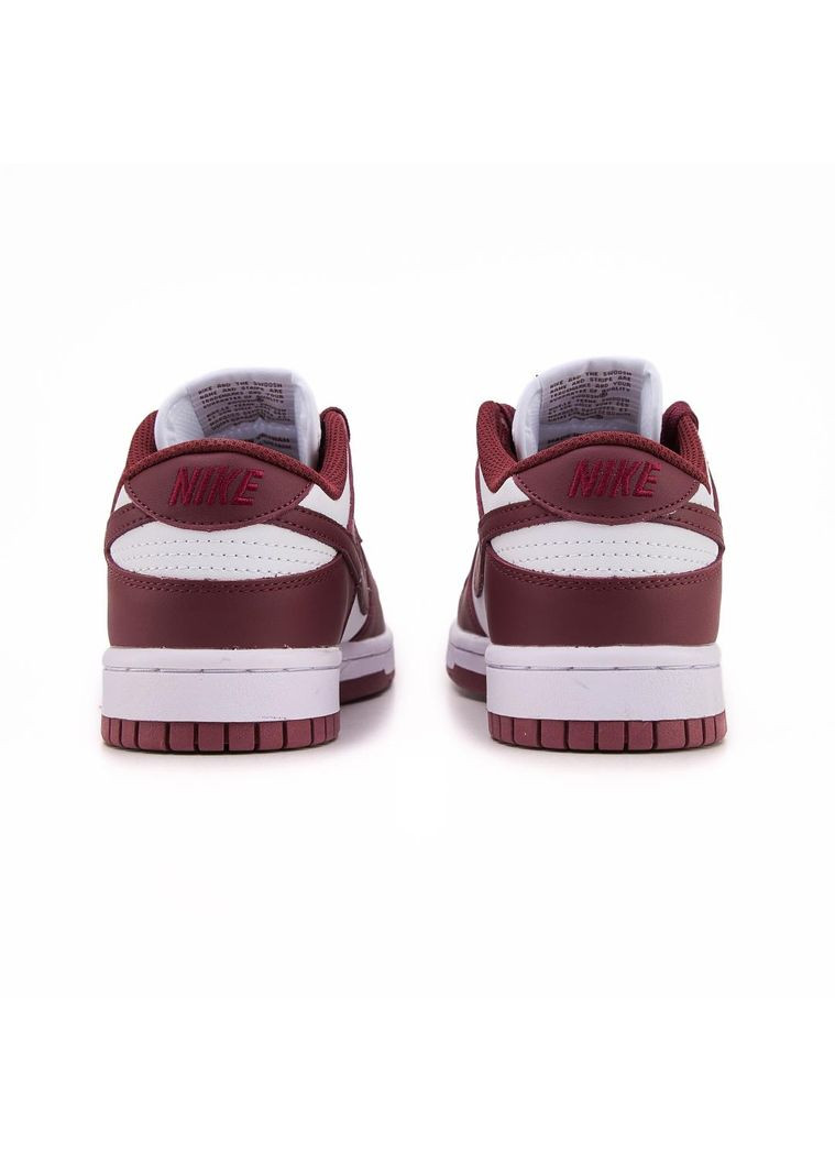 Білі Осінні кросівки чоловічі nike dunk low retro team red найк сб данк No Brand