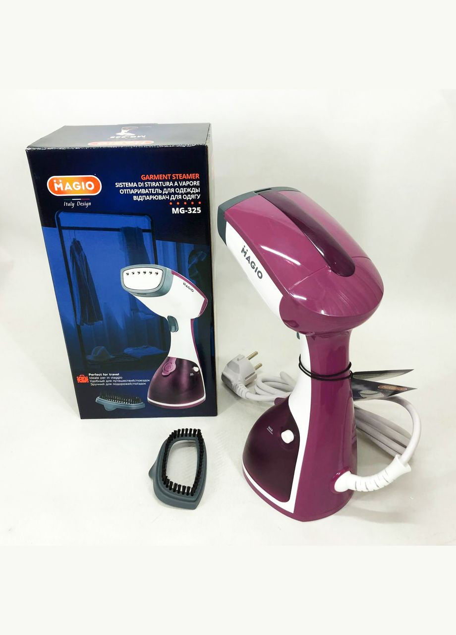 Отпариватель MG-325, Отпариватель паровая щетка, Парогенератор вертикальный для отпаривания одежды Magio (364664062)