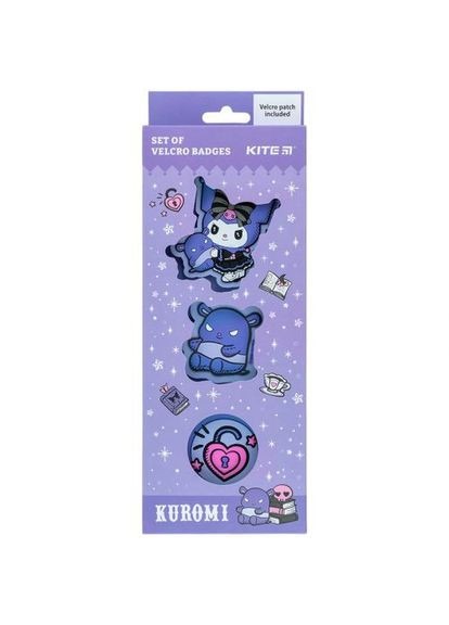 Набор бейджей на липучках Kite TokiDoki 3 шт. ProDobro (367099603)