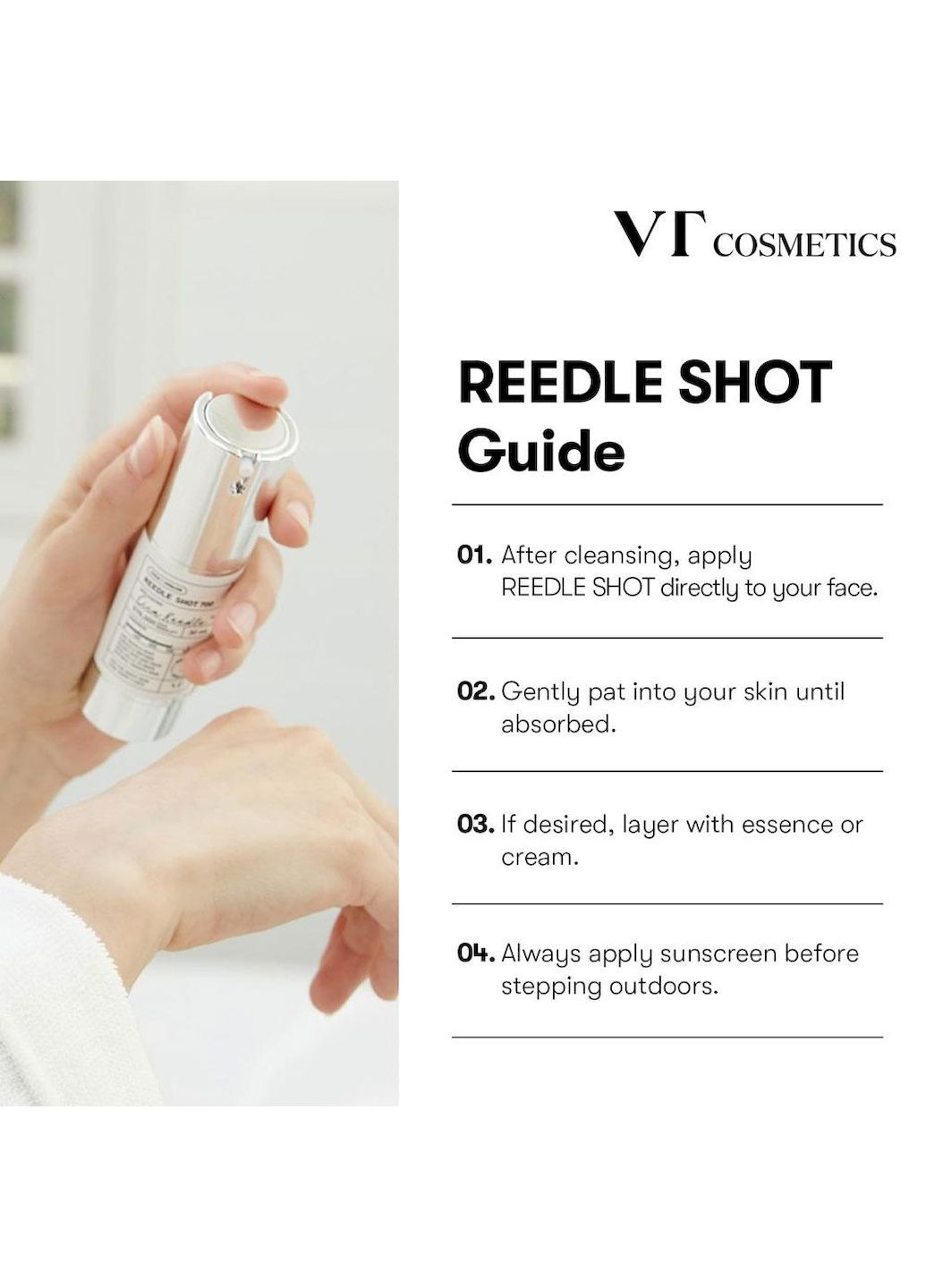 Сыворотка-бустер Reedle Shot 100 с микроиглами 50 мл VT Cosmetics (314716408)
