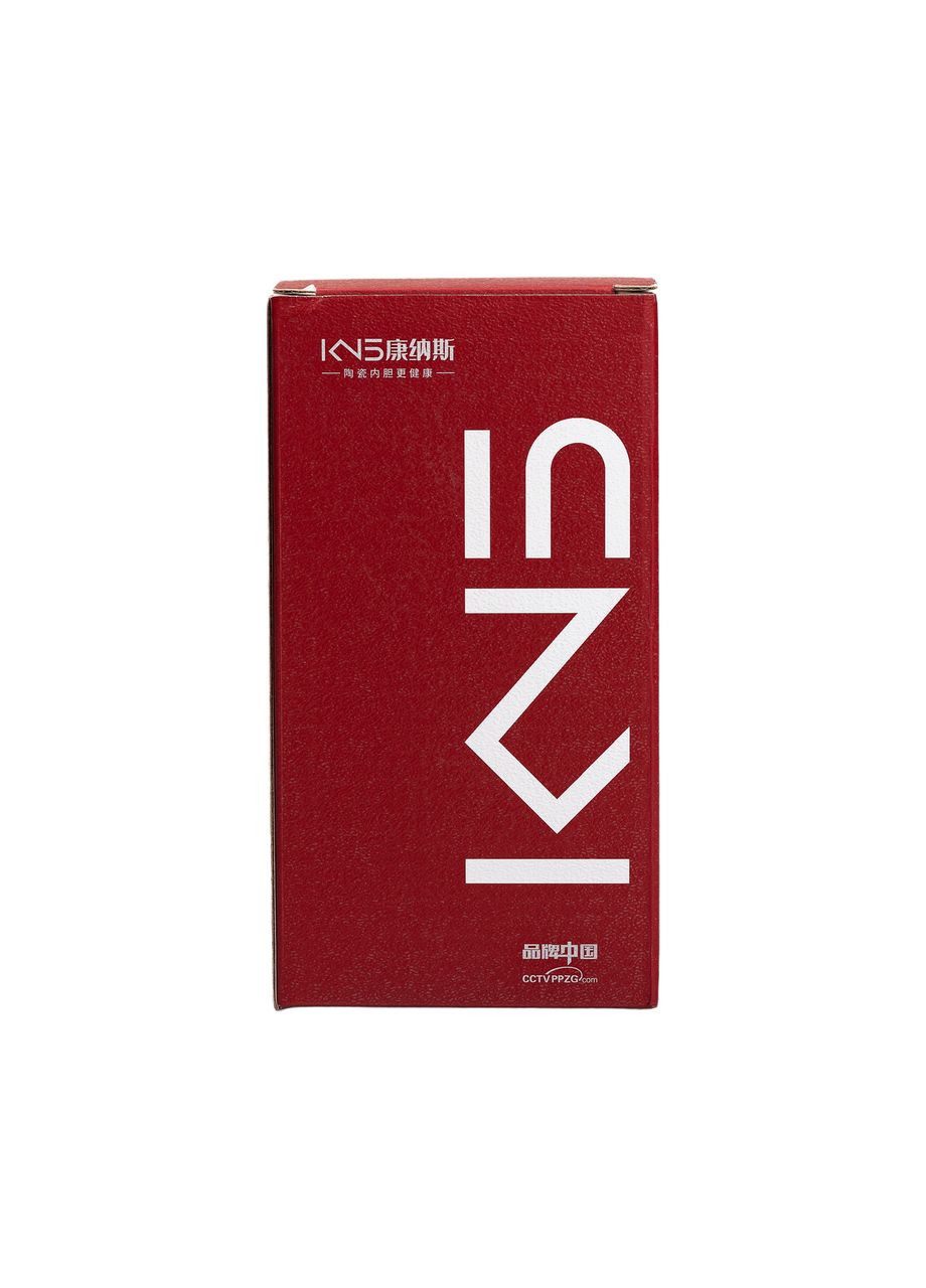 Термочашка Вишиванка з керамічною колбою 380 мл Чорна LUGI (360455476)