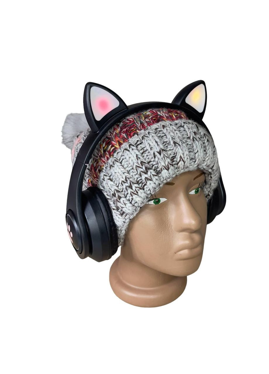Наушники детские Cat Ear В39М с радио и блютуз черные (1756375770) No Brand (326811555)