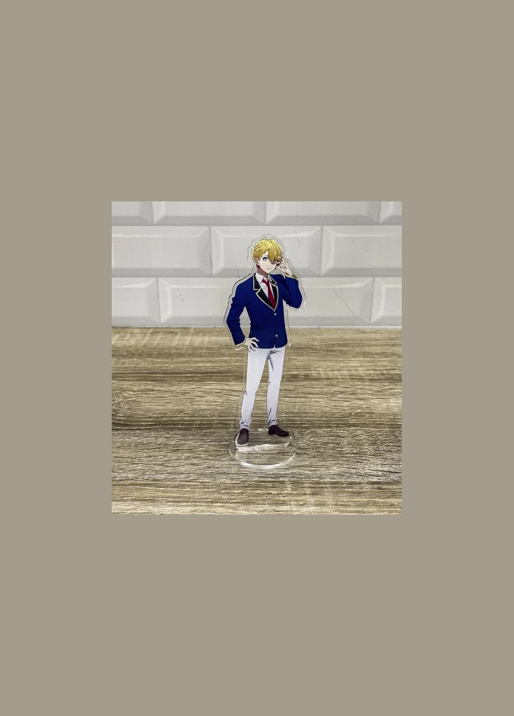 Акрилова колекційна фігурка Аніме: Зіркове дитя Дитина айдола Аквамарин Хосіно 15 см No Brand (331901173)