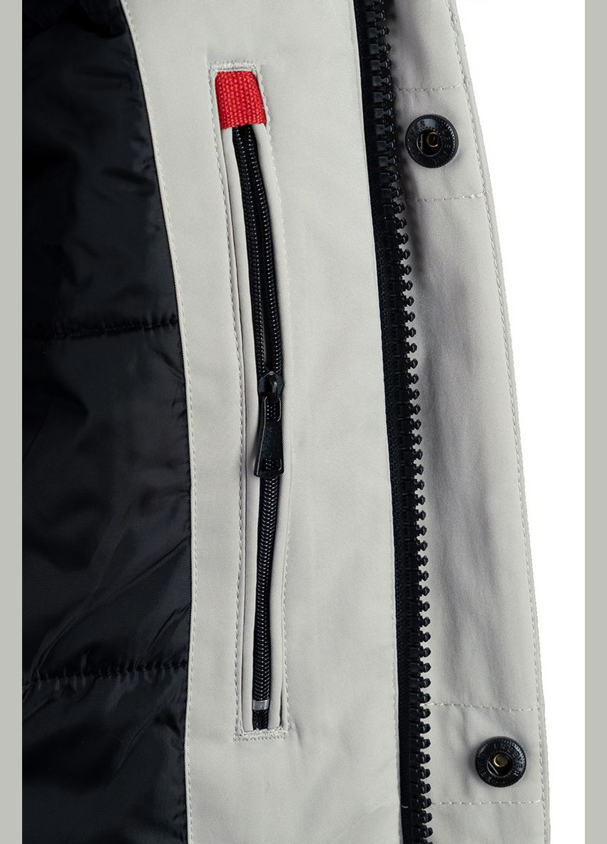 Бежевая зимняя зимняя куртка мужская af 70706 бежевая Freever
