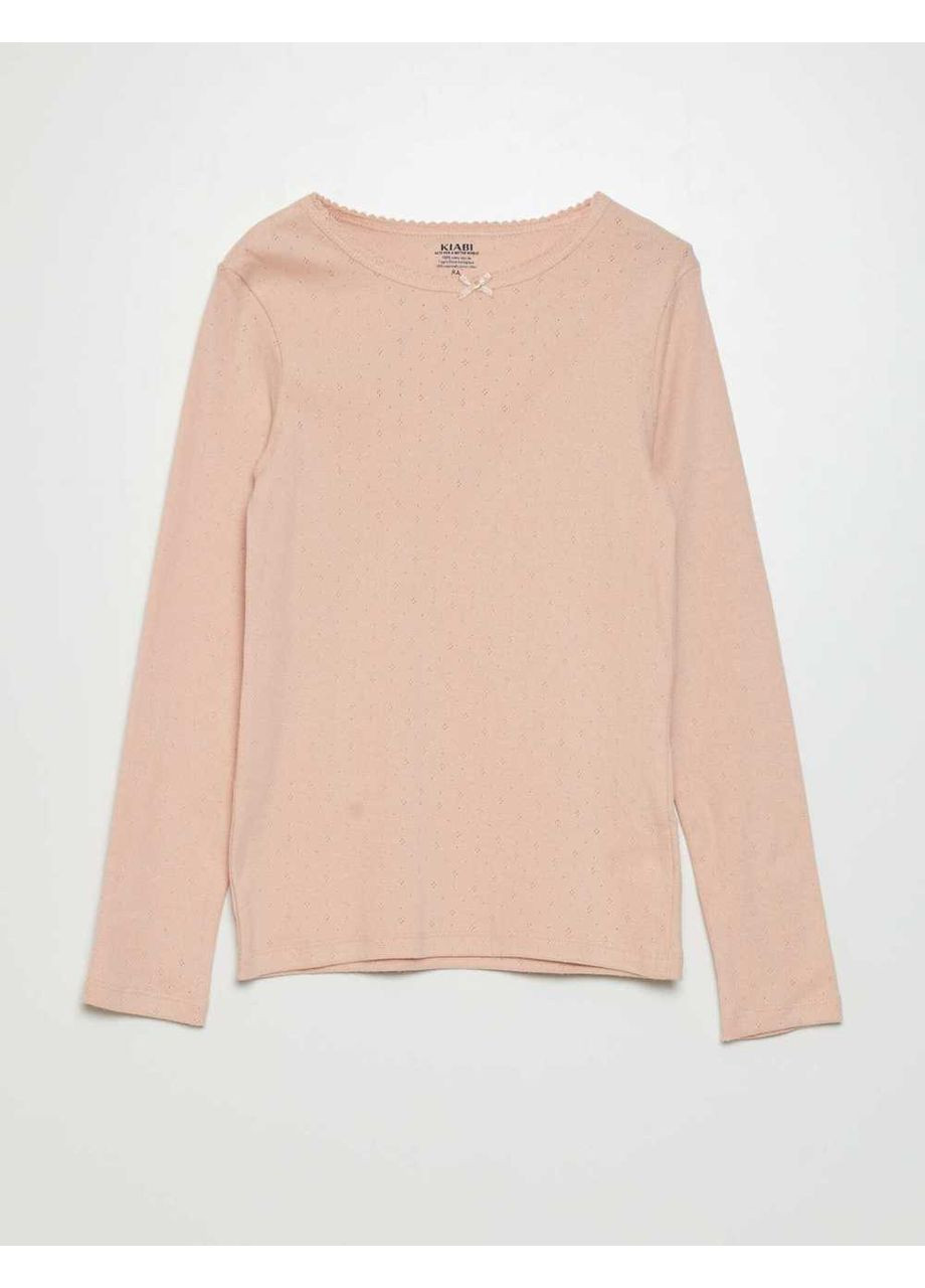 Лонгслів,світло-рожевий, Kiabi (364503658)