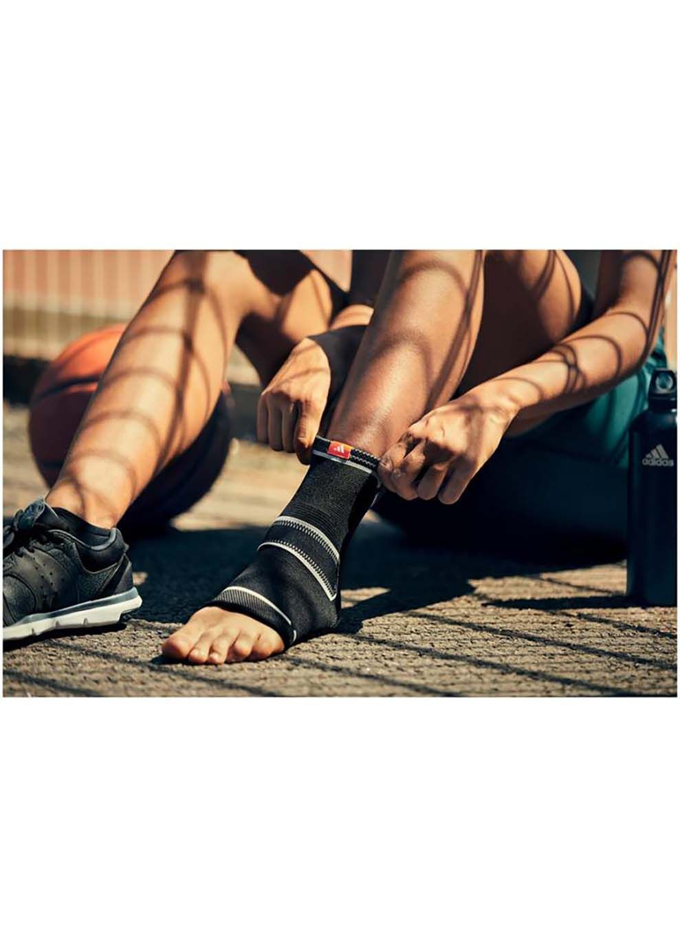 Фиксатор щиколотки Ankle Support черный Уни adidas (367594284)