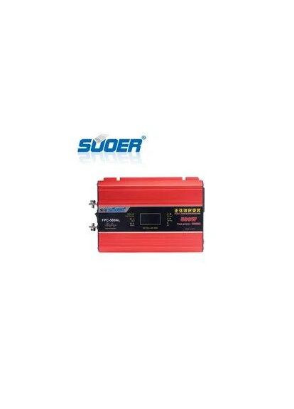 Інвертор 12V 220V Suoer SAA-1000C із зарядкою 10 А й USB-виходом No Brand (370392585)