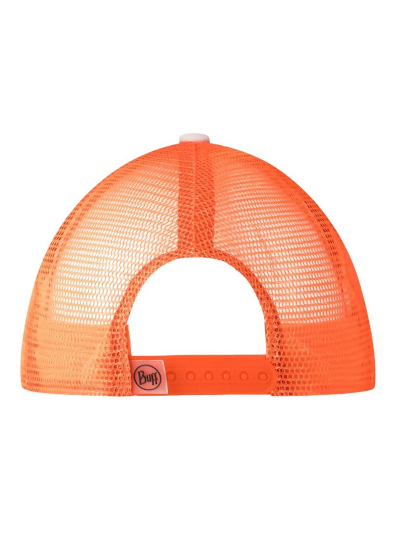 Кепка Trucker Cap Белый-оранжевый Buff (352204039)