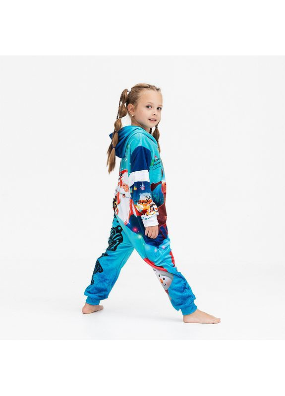 Комбинированная всесезон кигуруми «новогодняя история» комбинезон No Brand