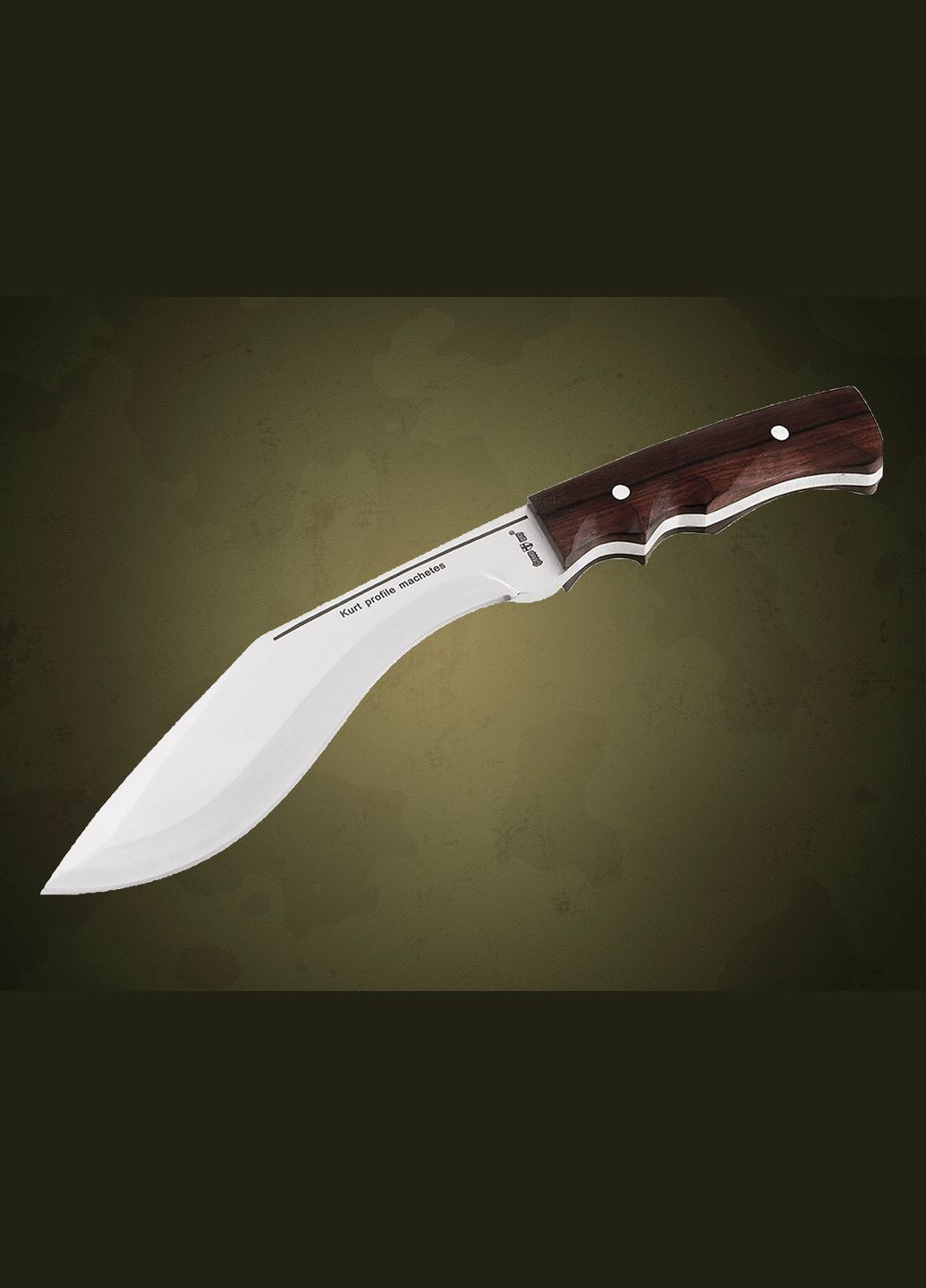 Кукри Мачете с деревянной рукоятью XN-28 Качественная сталь 440С Grand Way (370770540)