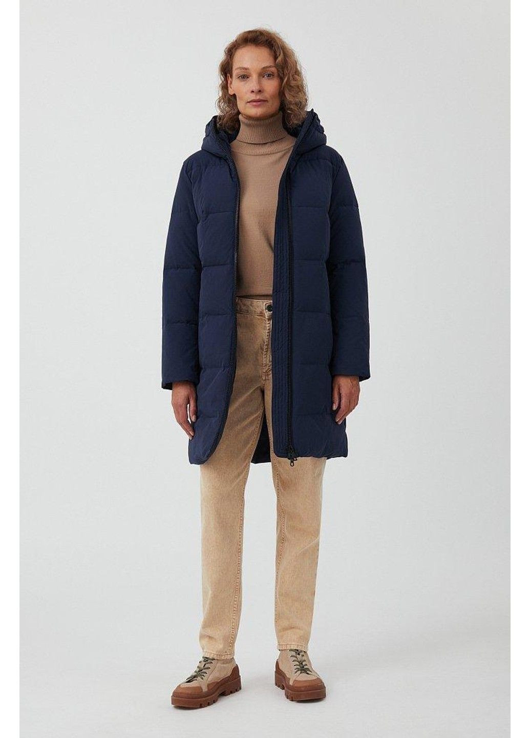 Синій зимній Пуховик Finn Flare