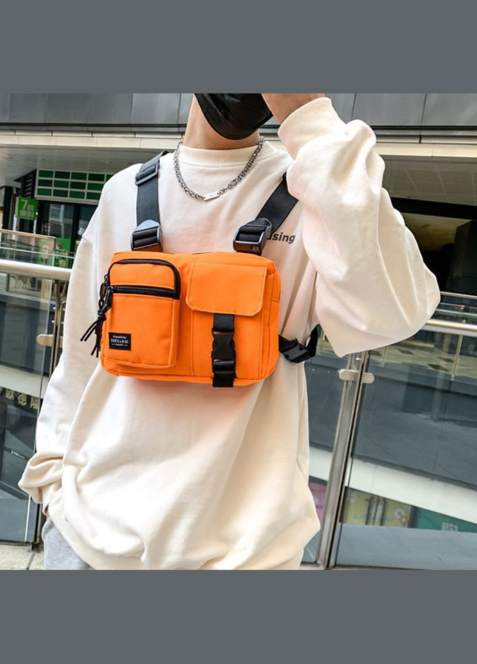 Нагрудная сумка 5008 TOYU BAG оранжевая No Brand (313235565)