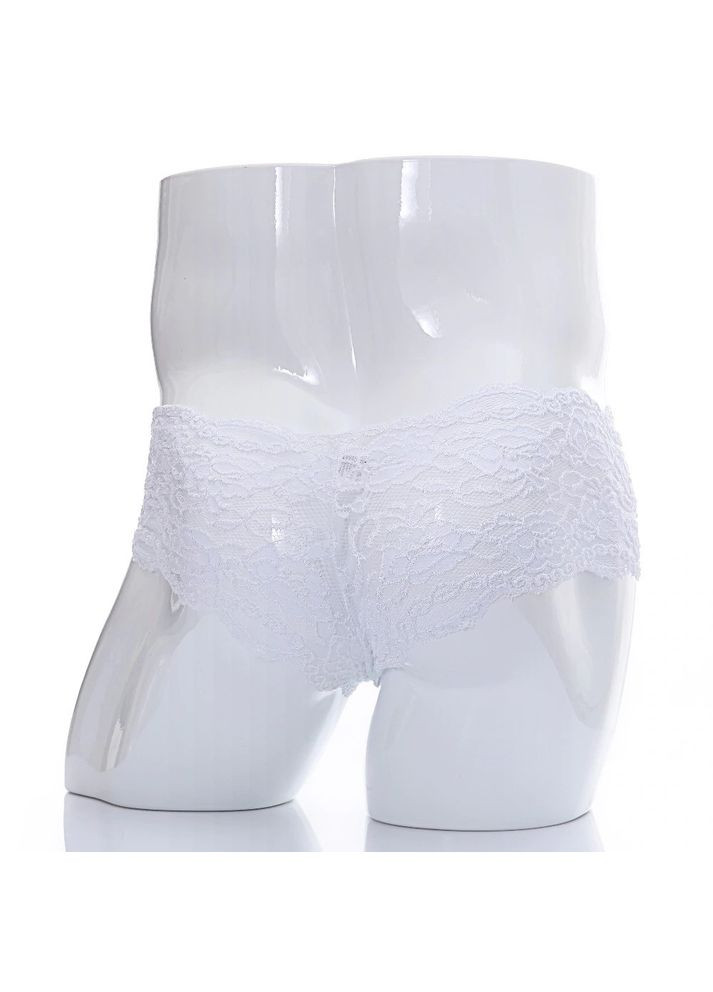 Трусы мужские боксеры кружевные белые, мужские трусы кружевные No Brand (360897656)