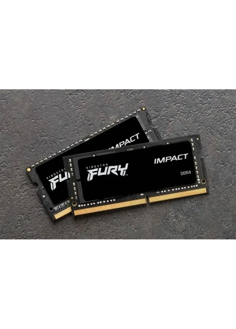 Пам'ять ноутбука DDR4 16GB SO-DIMM 3200 МГц Чорна KF432S20IB/16 Kingston (393510137)