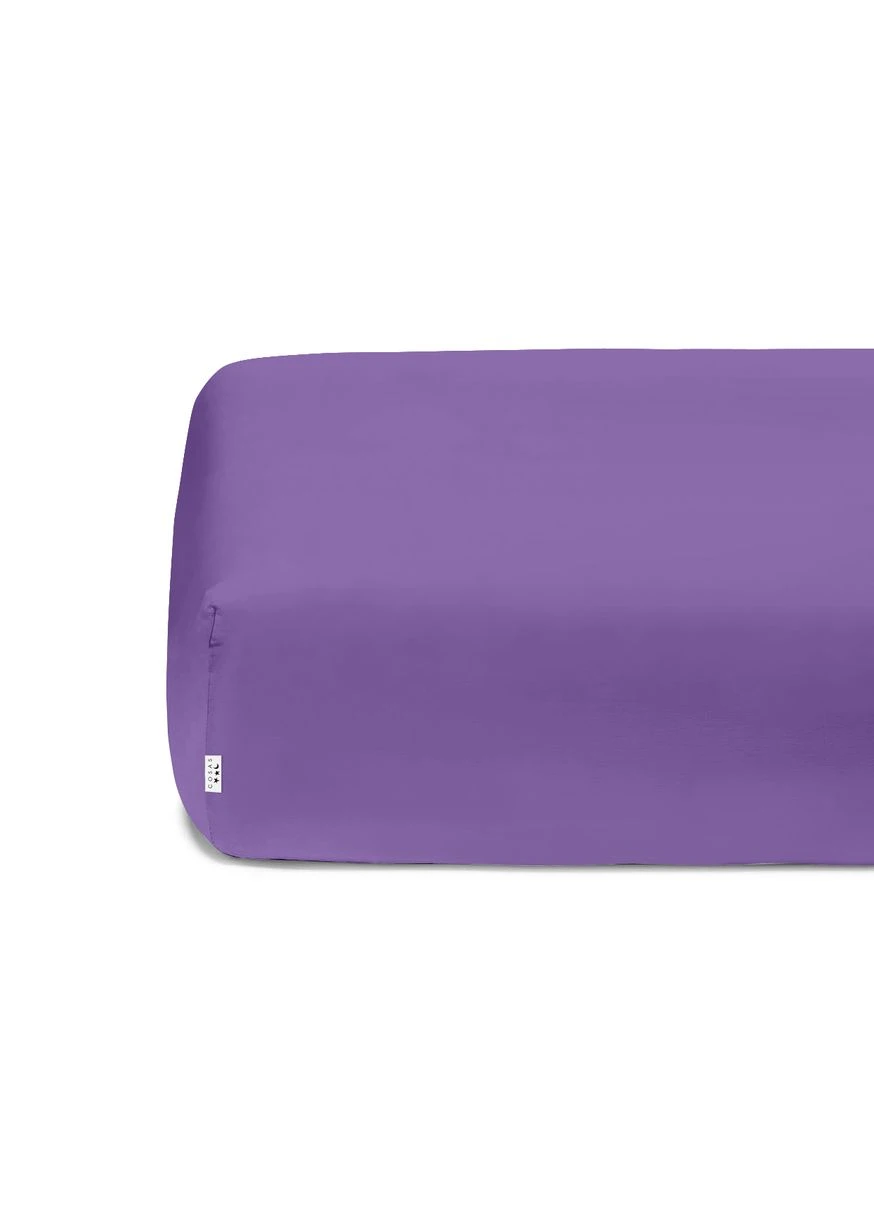Євро постільна білизна з простирадлом на резинці LAVENDER CS7 (4822052383636) Cosas (393211099)
