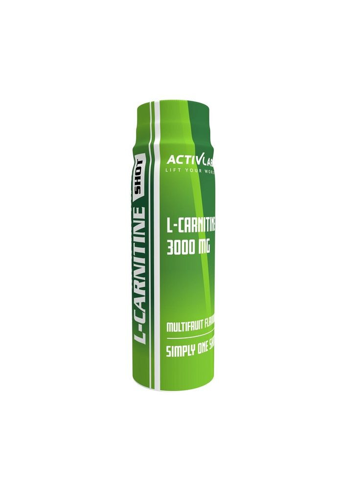 Жидкий карнитин L-Carnitine 3000 Shot, 80 мл - Мультифрут ActivLab (364503634)