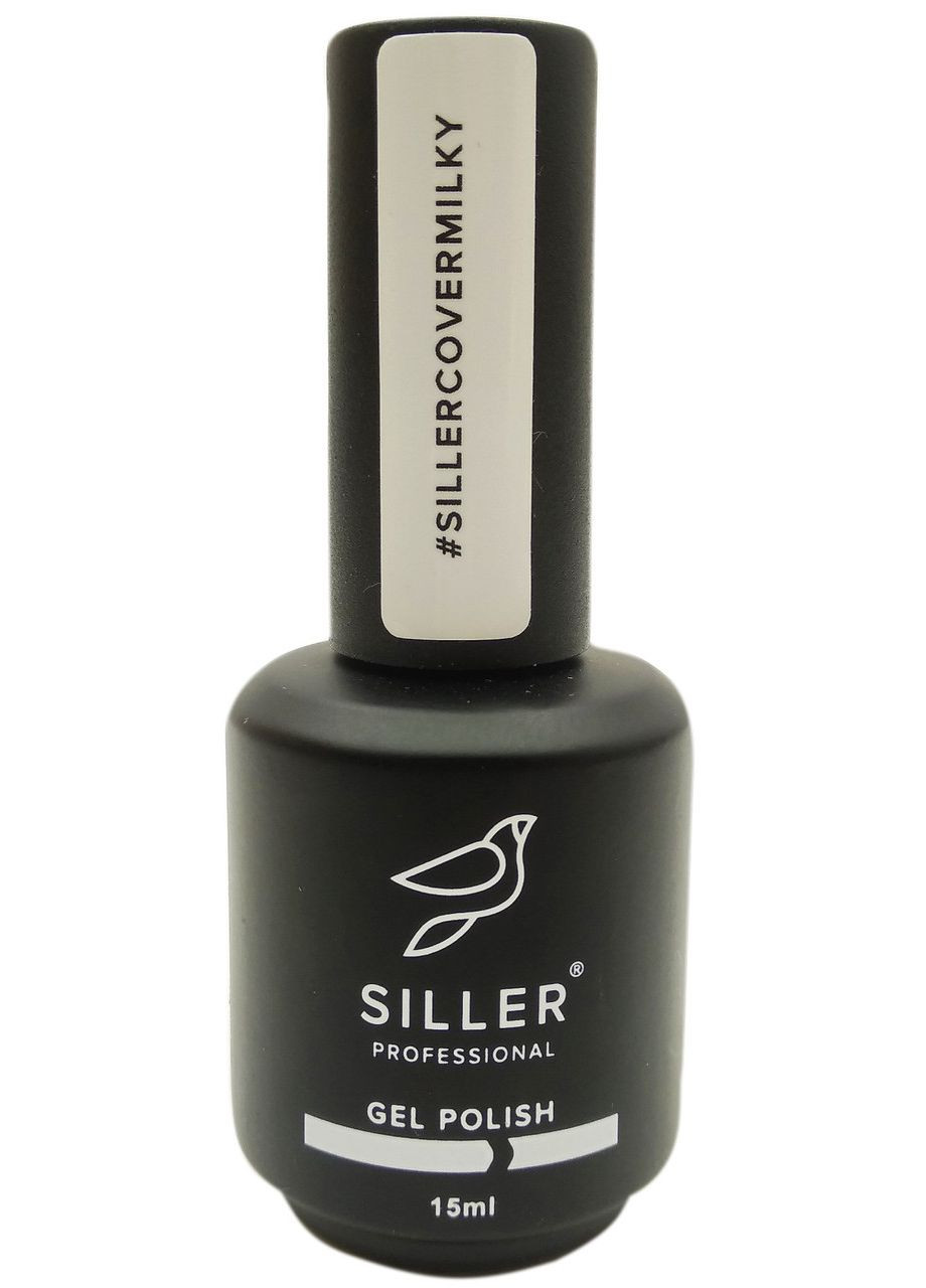 База для гель-лаку Base Cover MILKY, 15 мл. Siller (297922740)