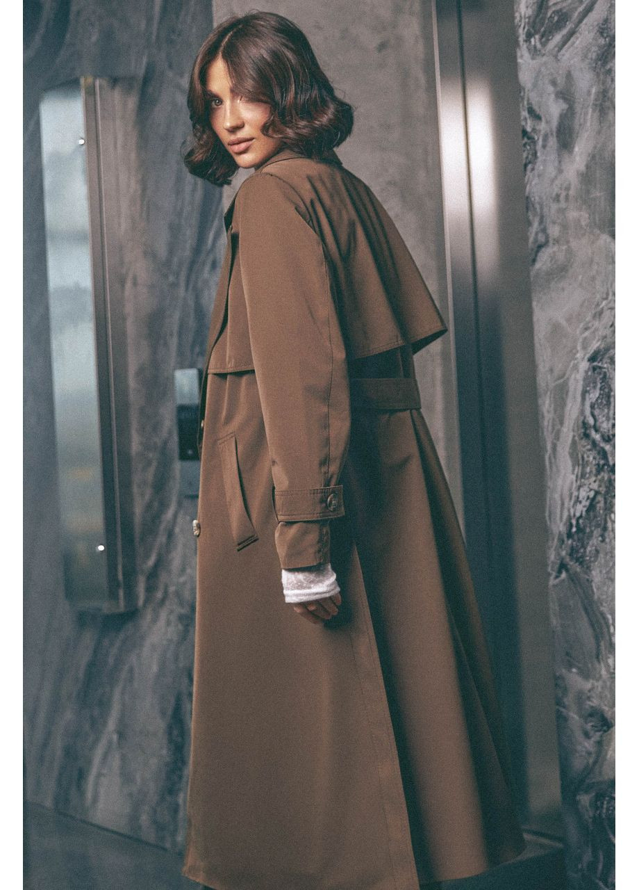 Коричневе демісезонне Коричневий тренч Seventeen