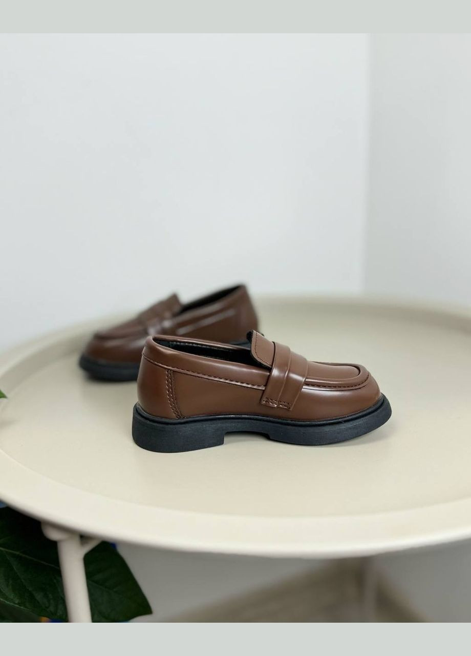 Туфлі дитячі класичні коричневі 1354 No Brand (316531663)