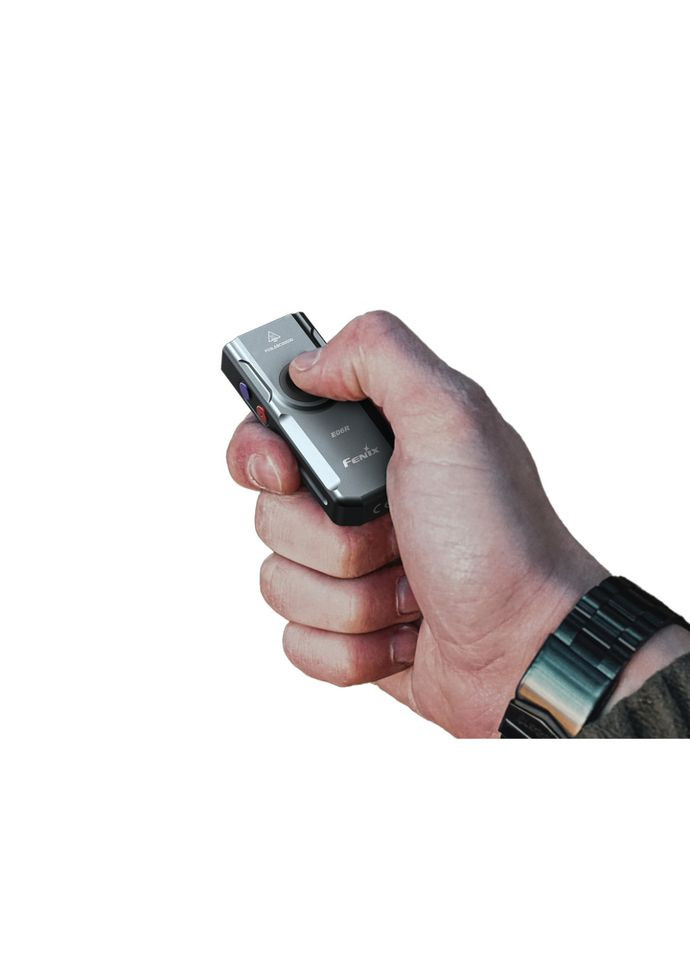 Ліхтар наключний E06R сірий (A-018141) Fenix (338622951)