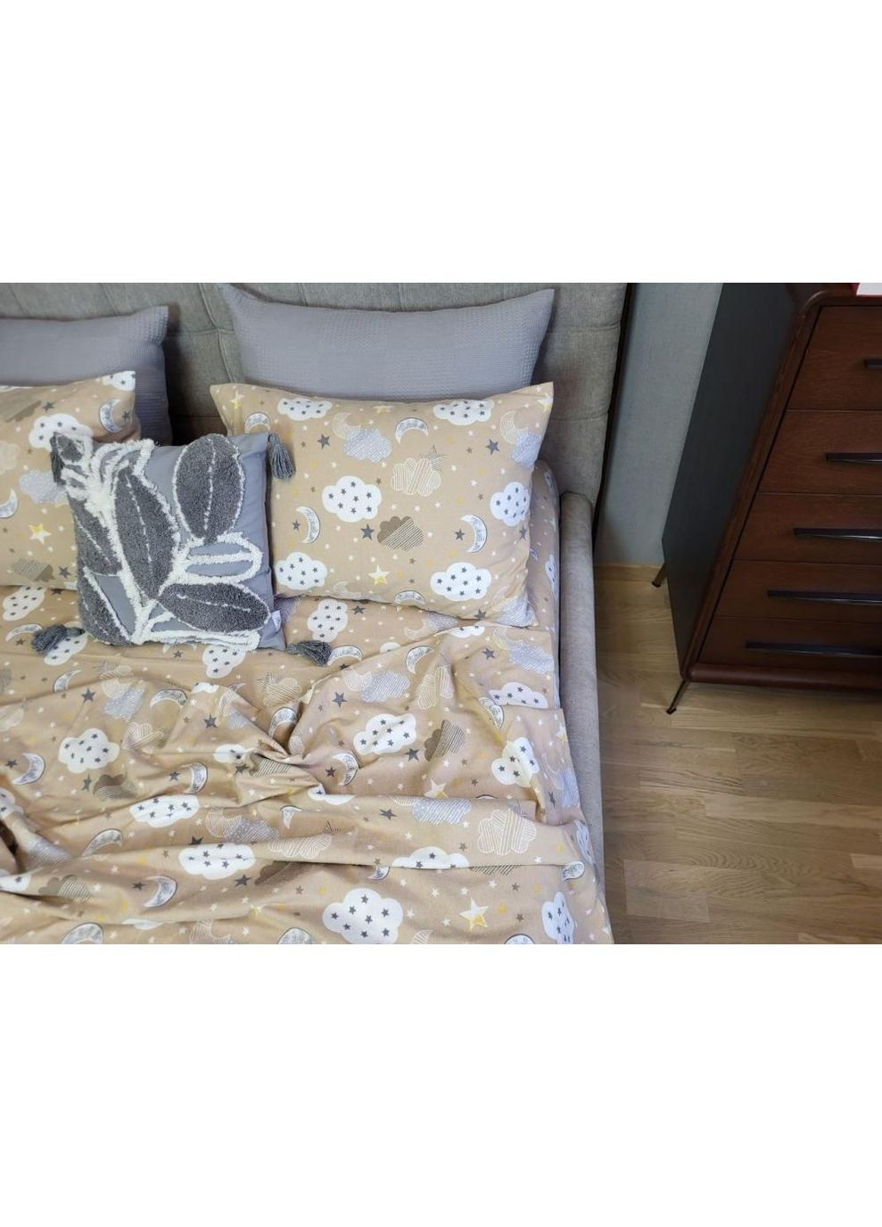 Постельное белье Дремота, фланель(байка) Двуспальный размер, наволочки 70/70 No Brand (364219682)