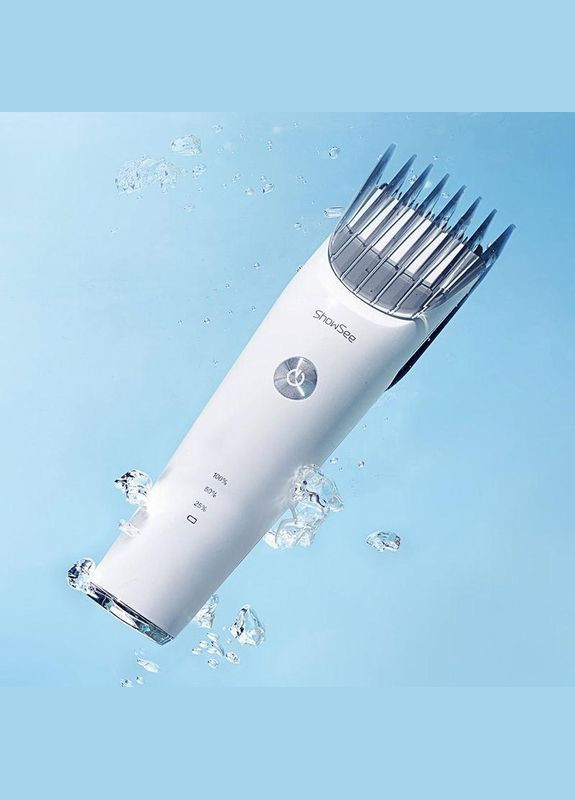 Машинка для стриження волосся Enchen C2W біла ShowSee (279555116)