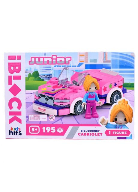 Конструктор Junior Kids hits Большое путешествие Кабриолет (KH08/002/1) Iblock (370625204)