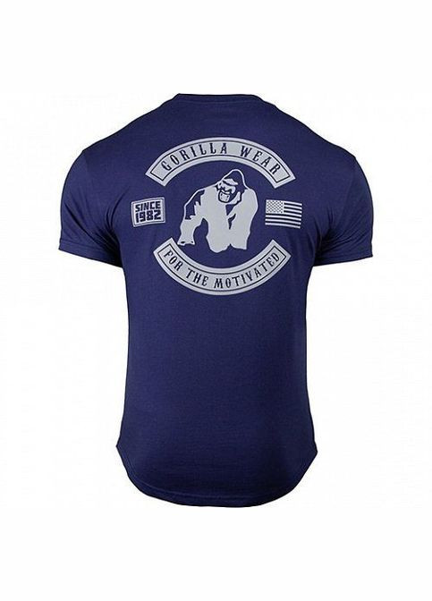 Комбинированная футболка detroit темно-синий (06369114) Gorilla Wear