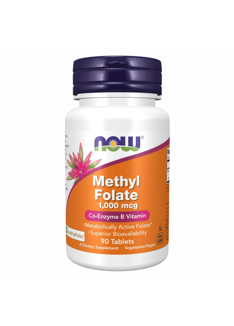 Methyl Folate 1000mcg - 90 tabs Now Foods (369398896)