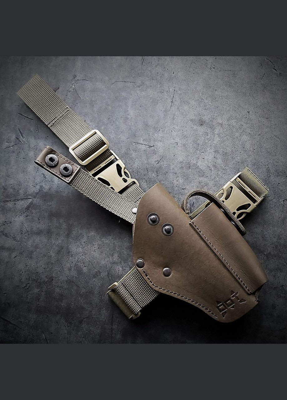 Кобура під ТТ- стегнова, колір олива No Brand (339621508)