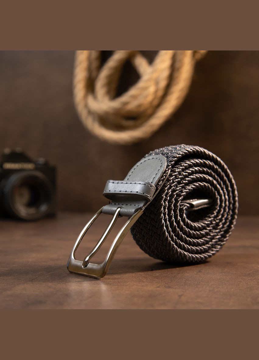 Текстильний чоловічий ремінь класика 20522 Vintage (337353214)
