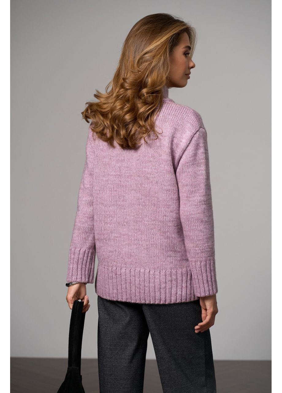 Лиловый зимний свитер джемпер джемпер Triko Bakh