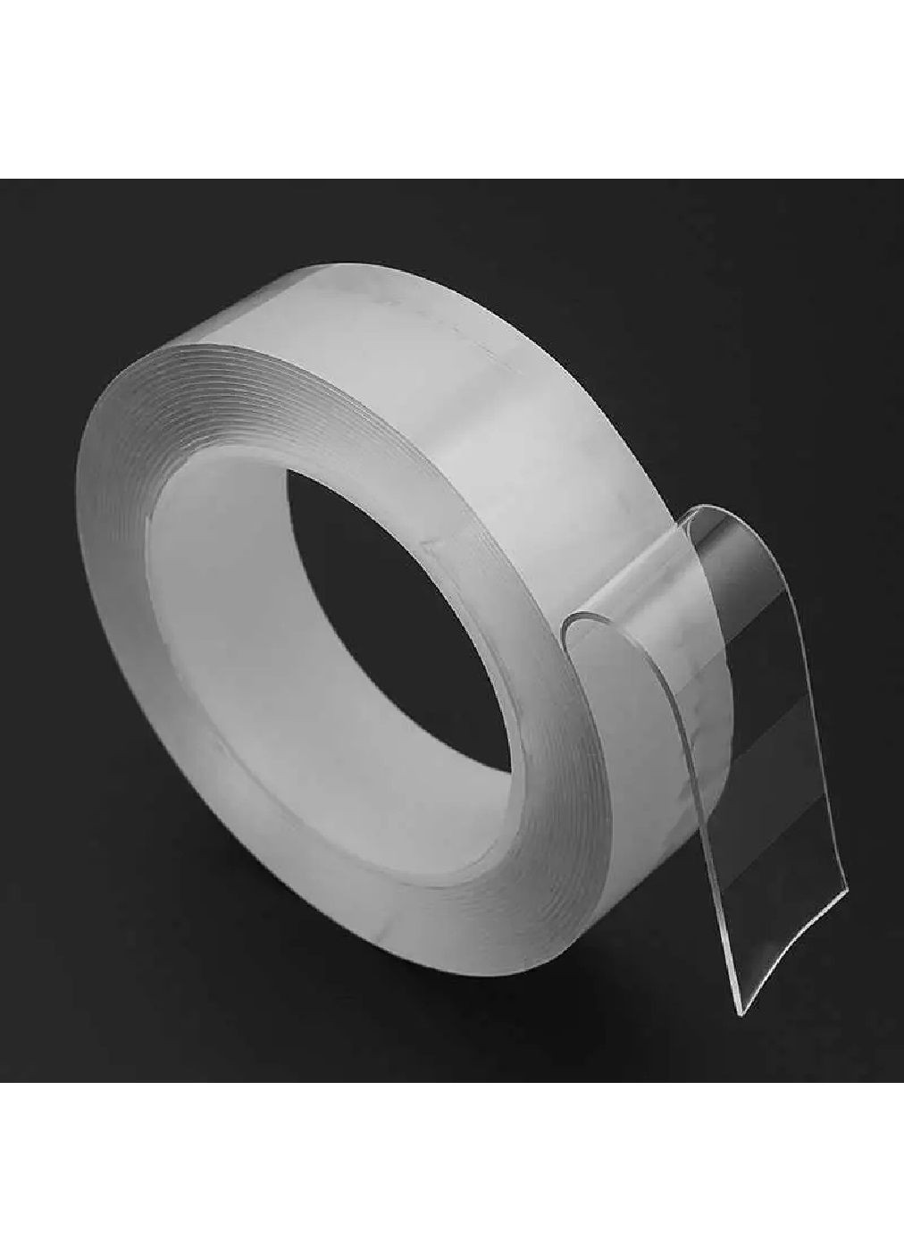 Комплект набор многоразовая двухсторонняя сверхсильная крепежная прозрачная клейкая лента скотч 5 метров 2 штуки (481015-Prob) Unbranded (350752240)