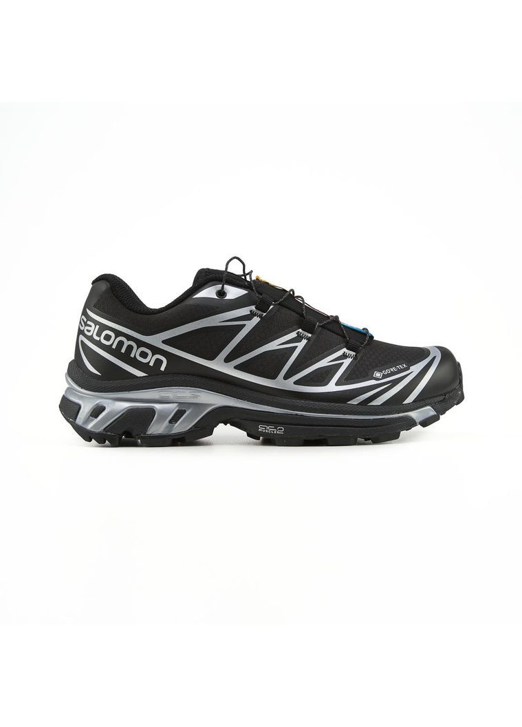 КРОССОВКИ ЖЕНСКИЕ SALOMON XT-6 GTX BLACK SILVER САЛОМОН XT-6 No Brand чёрные демисезоны (368885324)
