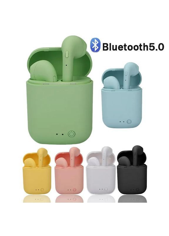 Беспроводные наушники GIOIO Mini-2 (i7mini) bluetooth зеленые Hoco (317311107)