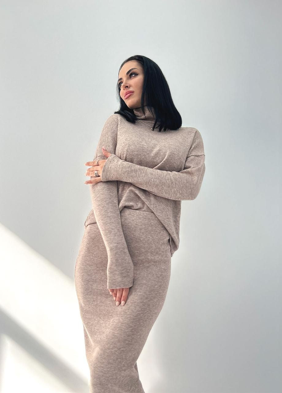 Жіночий ангоровий костюм Fashion Girl (301064903)