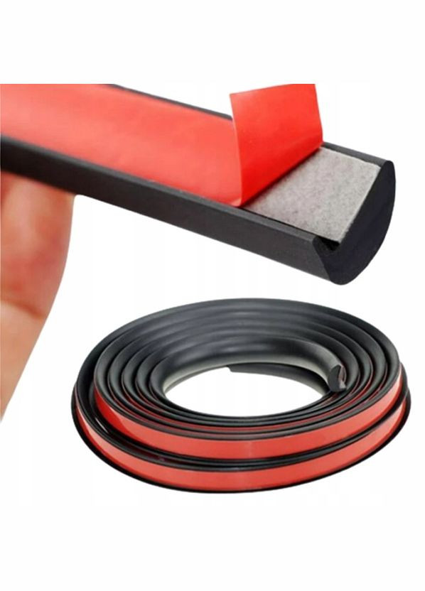 Молдинг на колесные арки Черный Тип 1 Слой (1.5м,1шт,18мм,скотч) (без упаковок) No Brand (354769611)