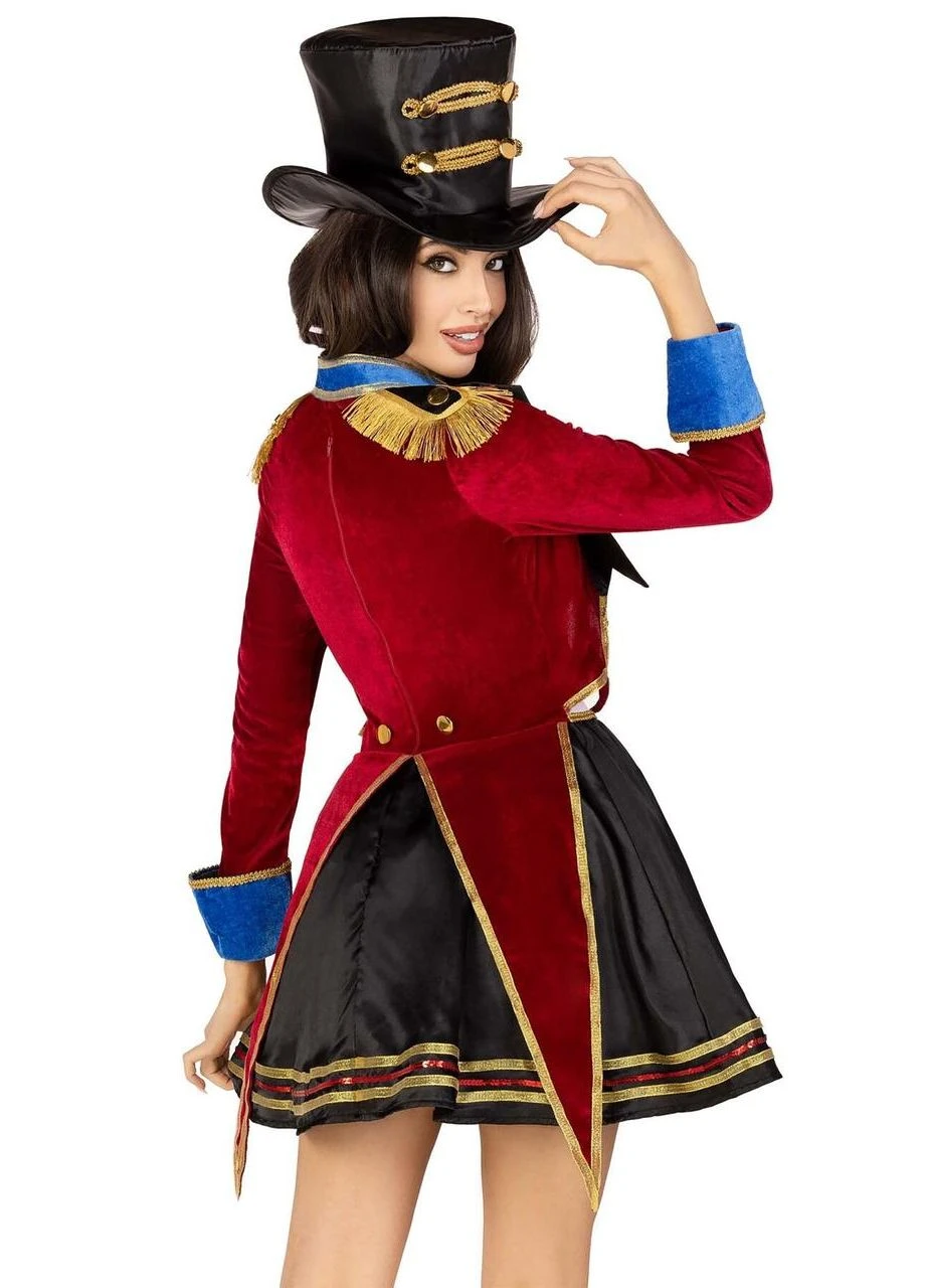 Костюм циркачки Leg Avenue Classic Ringmaster Costume S No Brand (303909634)