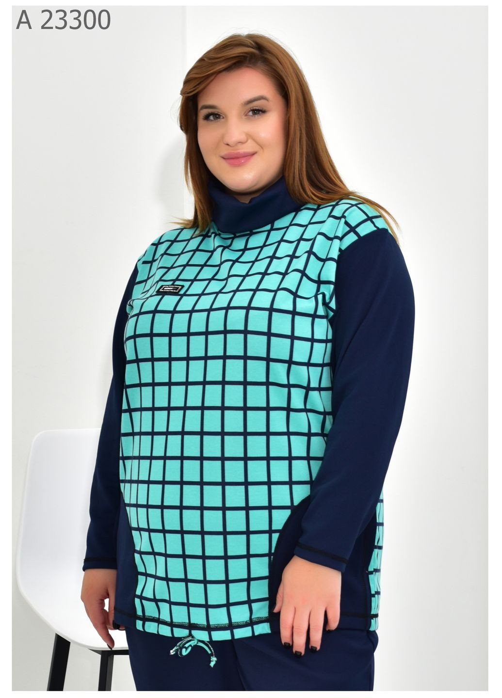 Женская туника большого размера SK (316454448)