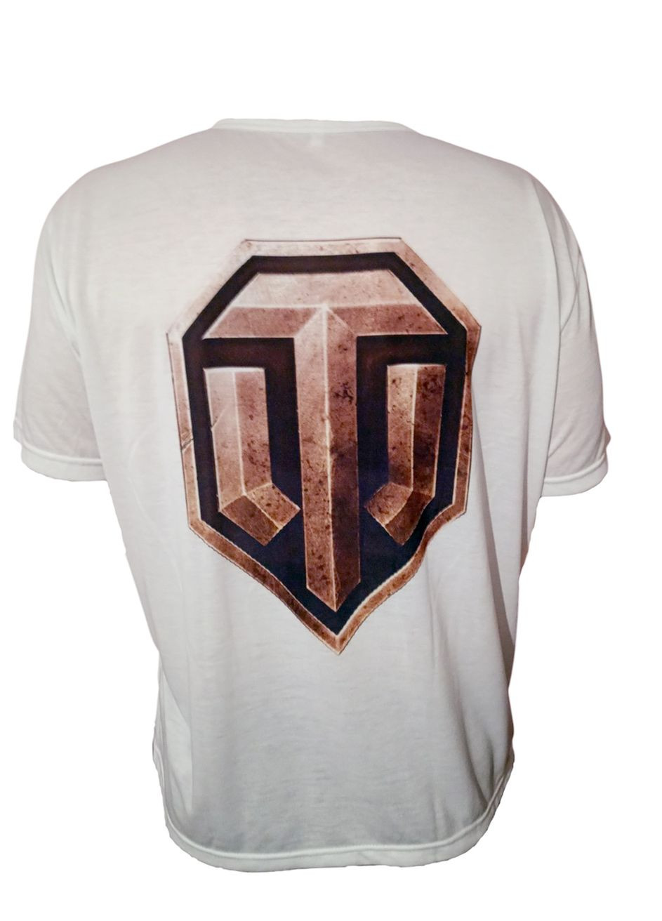 Біла футболка world of tanks ворлд оф танкс біла No Brand