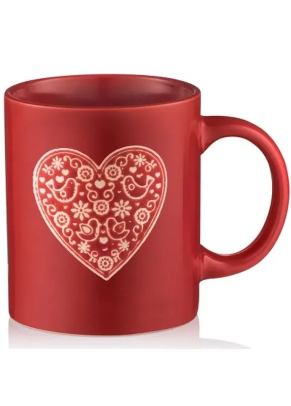 Кружка Heart, 320мл, керамика, (AR3074R) Ardesto (396937180)